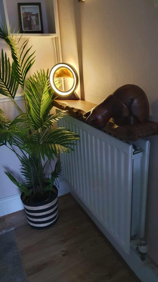 Fangorn's Entish Handcrafted Waney Edge Shelf 13 (W) x 4 (D) cm