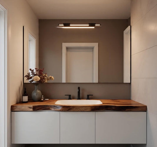 Oaklyn CORE Live Edge Wash Basin Shelf 50 (W) x 7 (D) cm