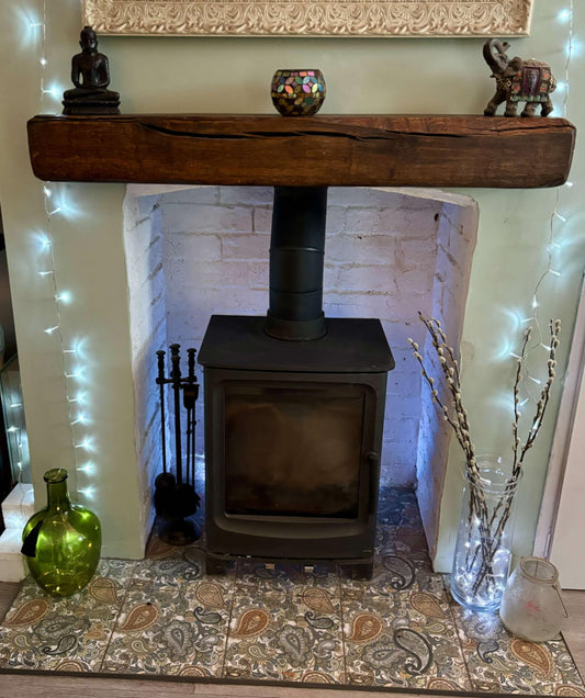 Old English Tudor Dark Oak Beam 15 (W) x 15 (D) cm