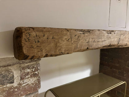 Novo Rustic Cottage Oak Beam Mantlepiece 10 (W) x 15 (D) cm