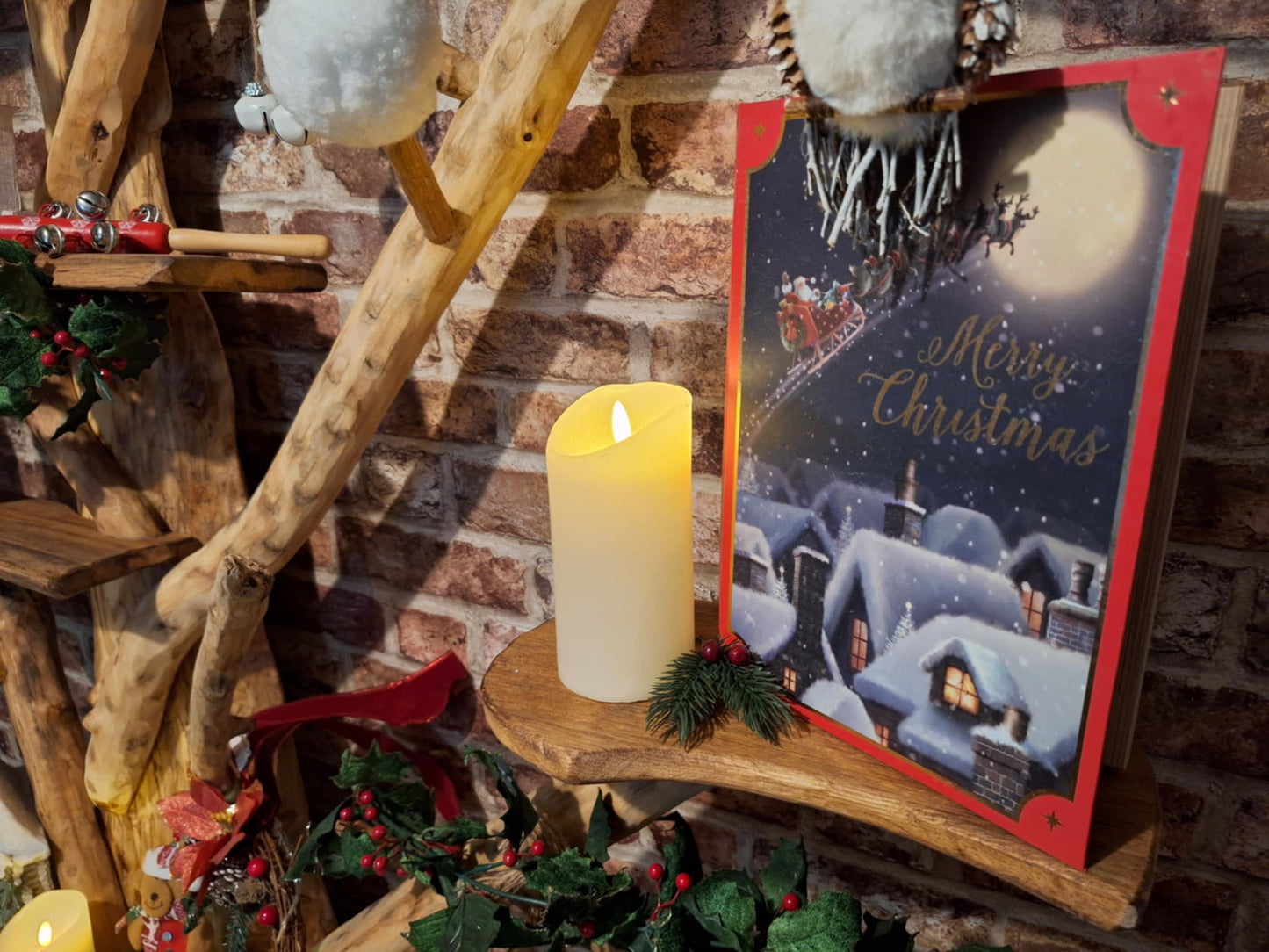 Four Seasons Chestnut Oak Tree Bookcase (7 Shelves)