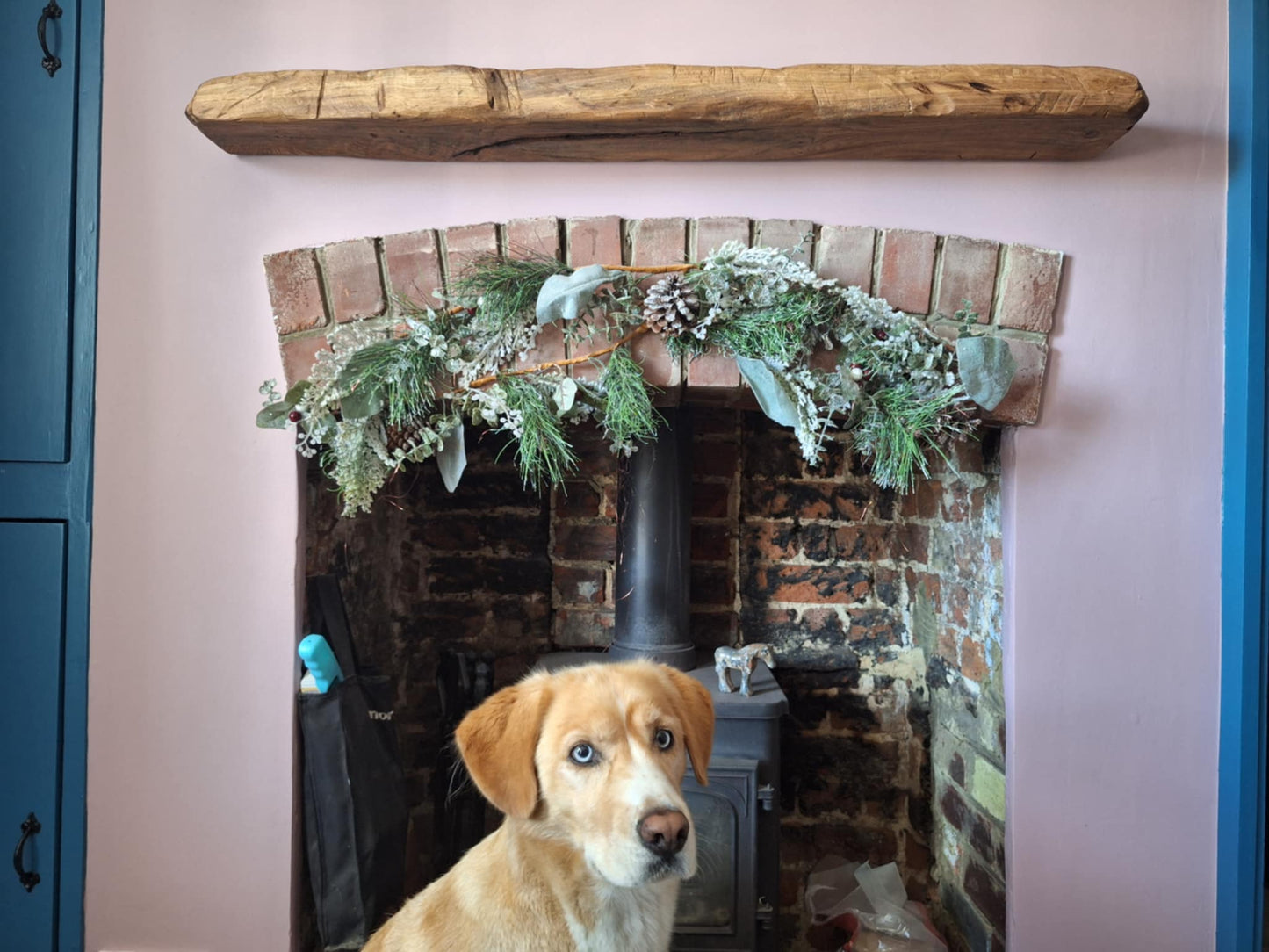 Emberley Rustic Floating Mantelshelf 16 (W) x 5 (D) cm