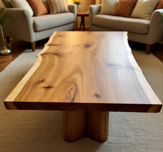Oaklyn Live Edge Coffee Table Top 35 (W) x 4 (D) cm