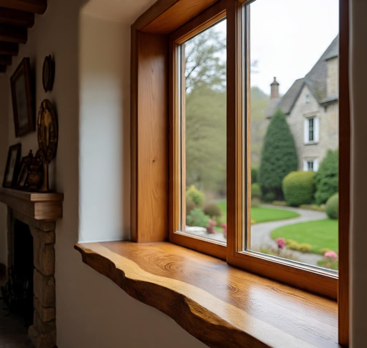 Oaklyn Live Edge Window Sill