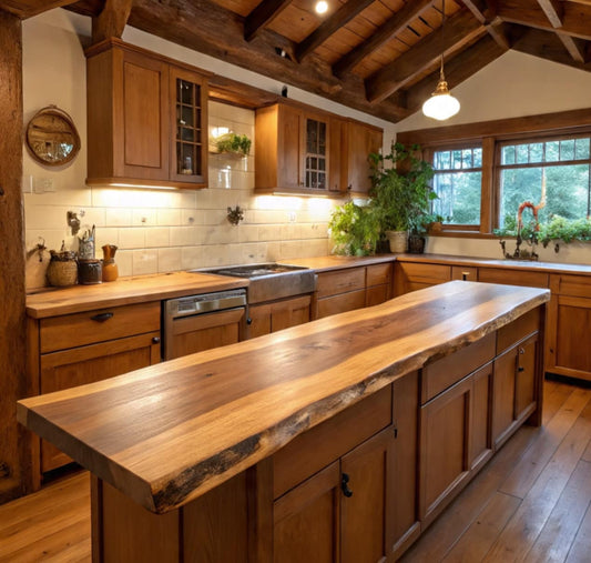 Lignum Live Edge Island 55 (W) x 4 (D) cm