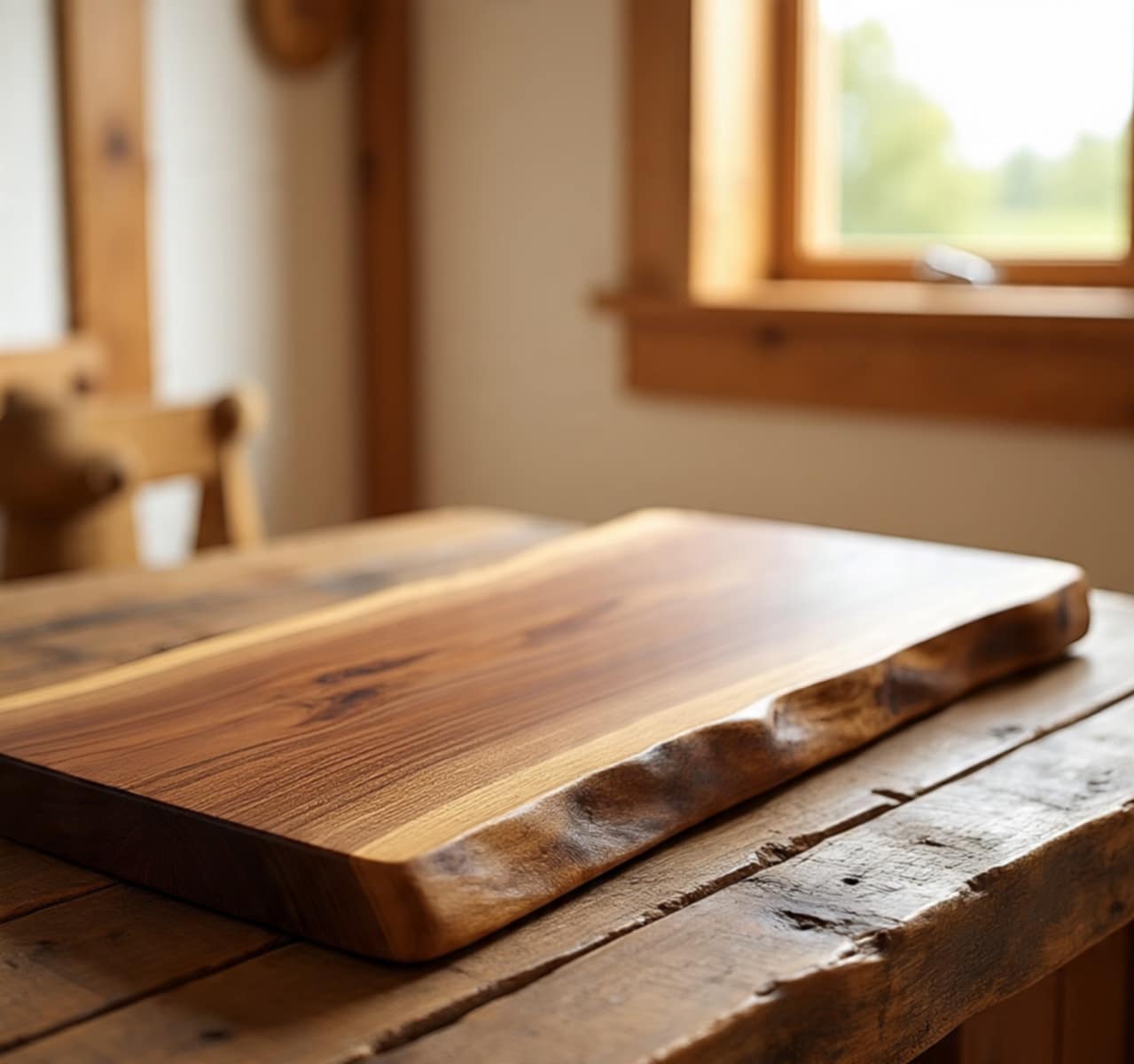 Commis CORE Live Edge Chopping Board 40 (W) x 4 (D) cm