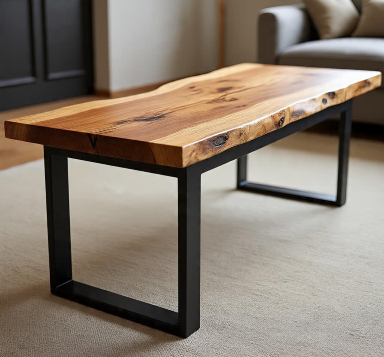 Oaklyn MAX Live Edge Coffee Table Top 55 (W) x 4 (D) cm