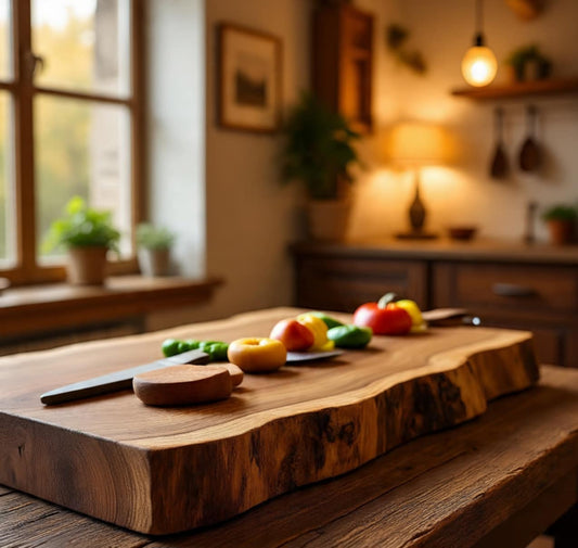 Commis CORE Live Edge Chopping Board 40 (W) x 7 (D) cm