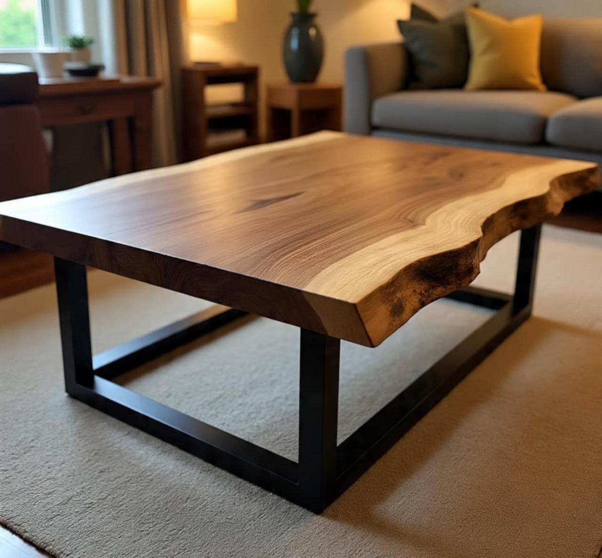 Oaklyn CORE Live Edge Coffee Table Top 45 (W) x 4 (D) cm