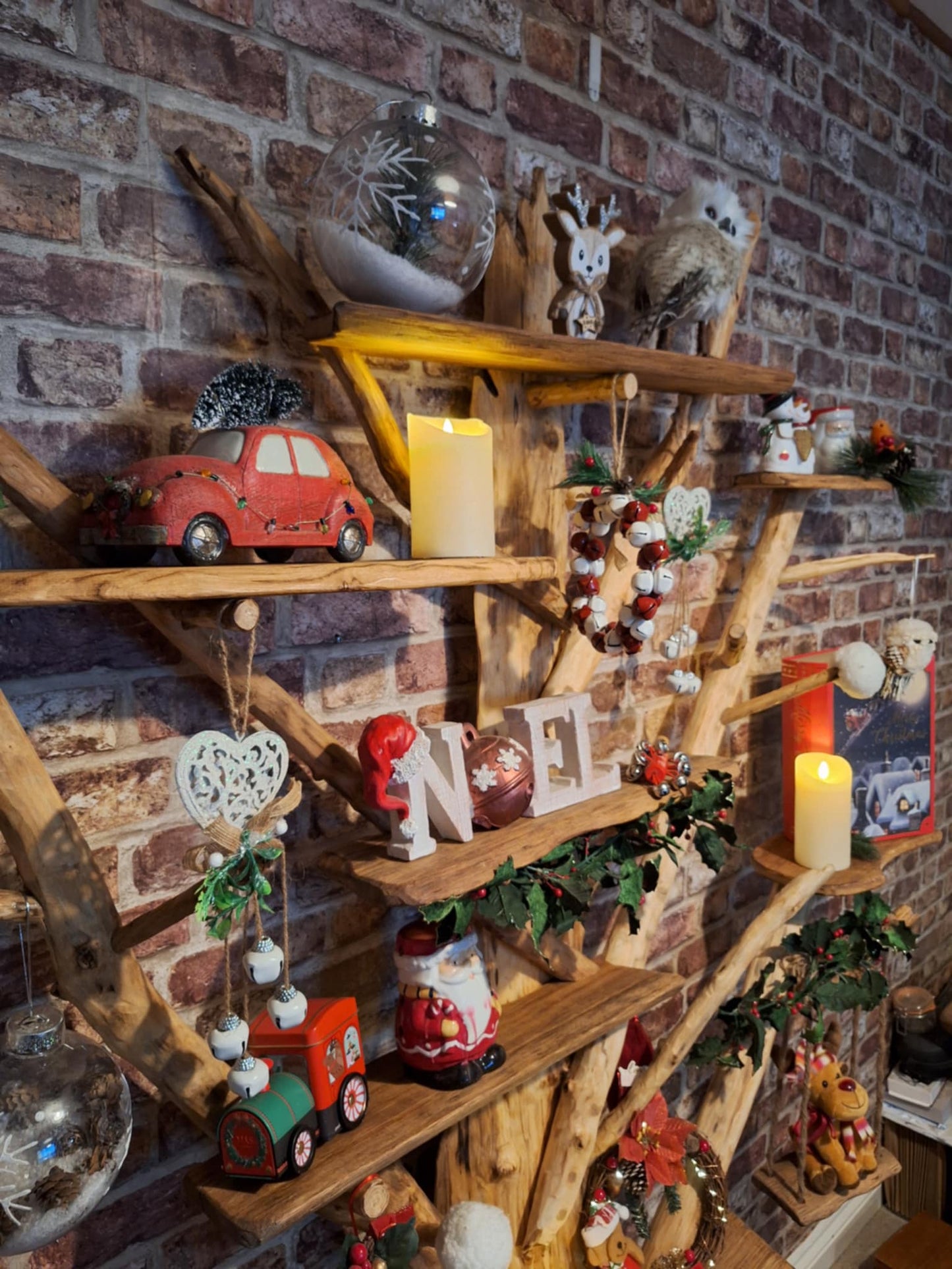 Four Seasons Chestnut Oak Tree Bookcase (7 Shelves)