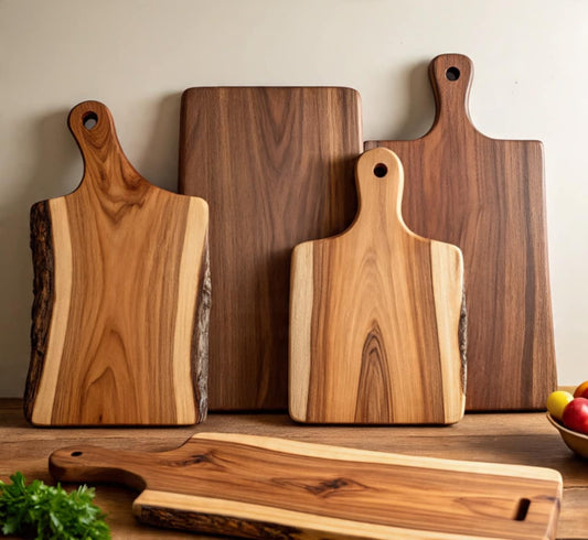 Feston MINI Live Edge Chopping Board 30 (W) x 2.5 (D) x 50 (L) cm