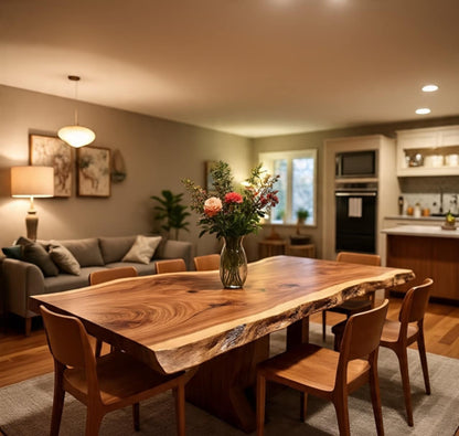 Socotra MAX Live Edge Dining Table Top 95 (W) x 4 (D) cm