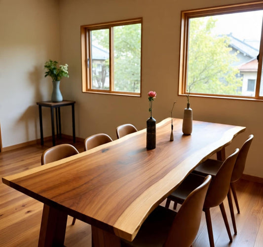 Lignum CORE Live Edge Dining Table Top 85 (W) x 4 (D) cm