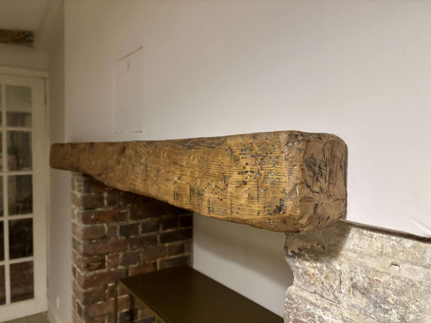 Novo Rustic Cottage Oak Beam Mantlepiece 10 (W) x 15 (D) cm