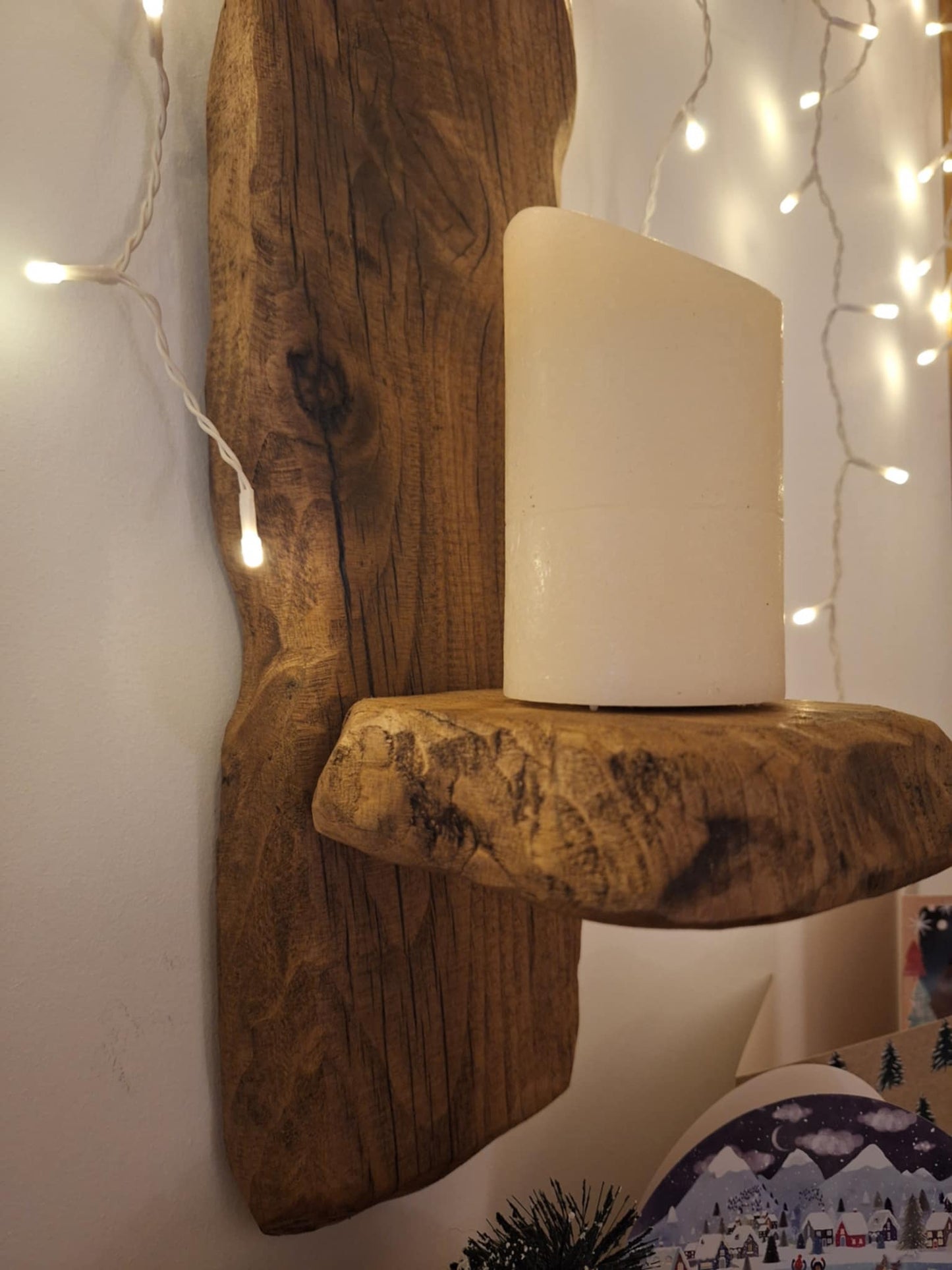Emberley Rustic Candle Sconce 14 (W) x 19 (D) x 50 (H) cm